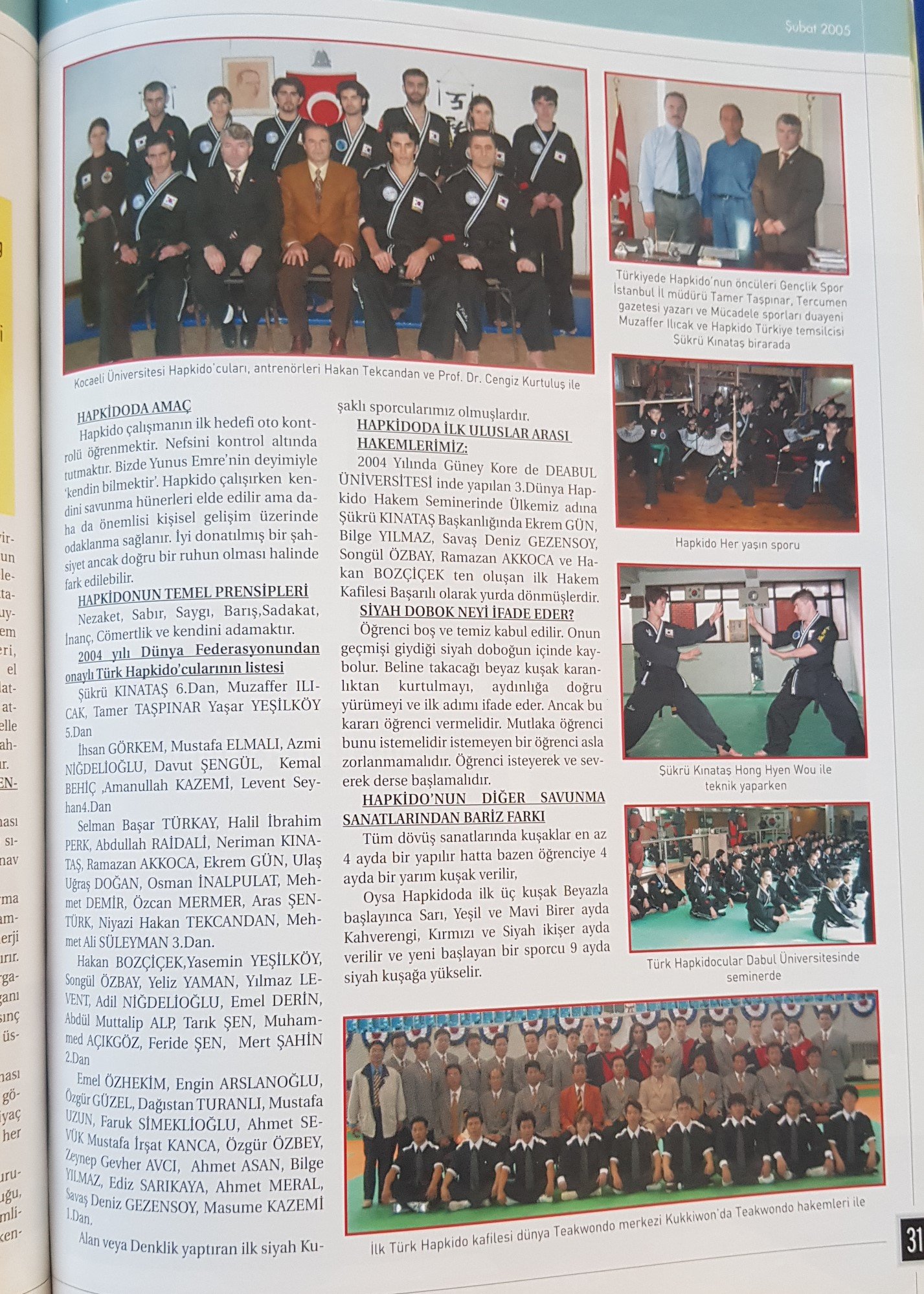 Hapkido Training and Seminar